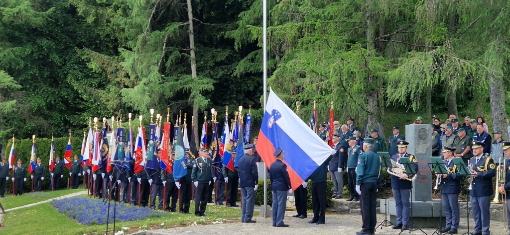 Obeležitev dneva veteranov vojne za Slovenijo GEOSS 2026
